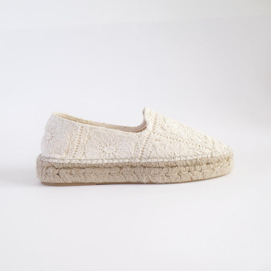 Dylan Espadrille - Ecru