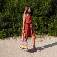Ladda upp bild till gallerivisning, Nyhet! Raffia beach bag
