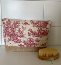 Ladda upp bild till gallerivisning, Pochette i Toile de Jouy
