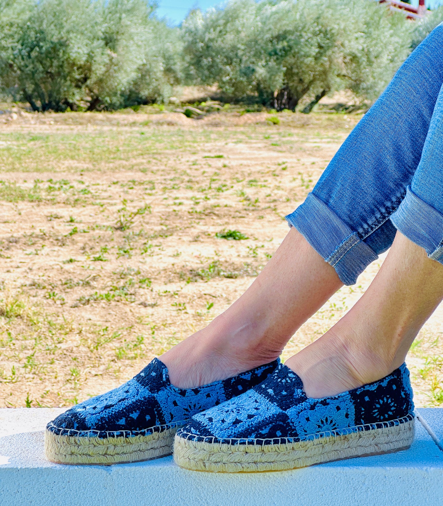 Dylan espadrille - jeans