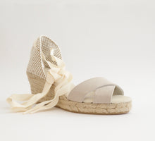 Ladda upp bild till gallerivisning, Kilklacksespadriller öppen tå sand
