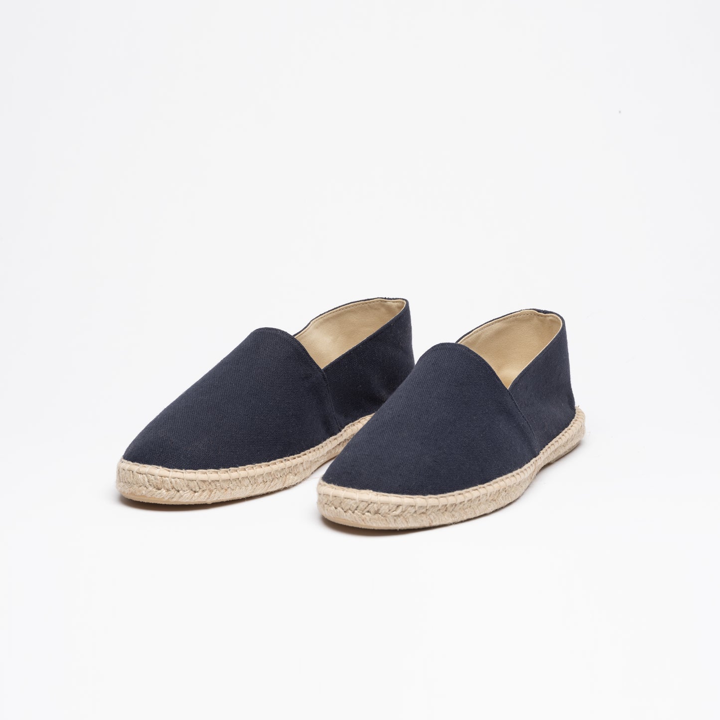 Marinblå espadriller