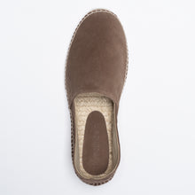 Ladda upp bild till gallerivisning, Bruna mocka espadriller - herr
