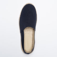 Ladda upp bild till gallerivisning, Marinblå espadriller - herr
