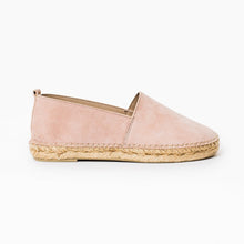 Ladda upp bild till gallerivisning, Rosa handgjorda mocka espadriller
