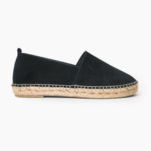 Ladda upp bild till gallerivisning, handgjorda svarta mocka espadriller 
