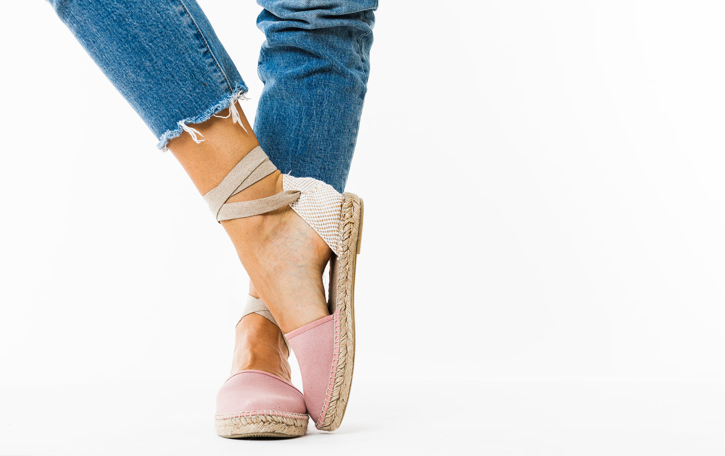 Rosa Lace up flat